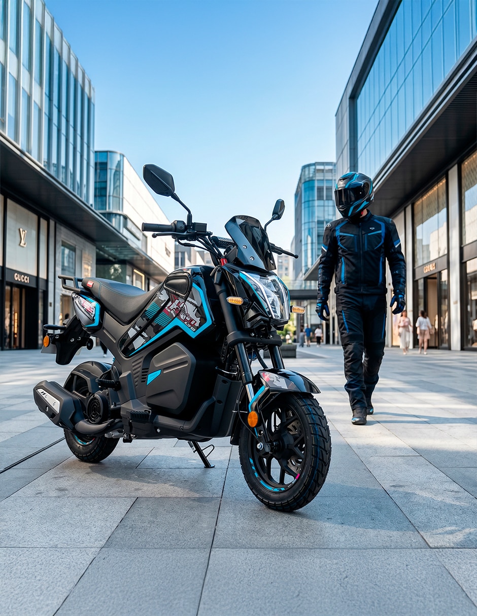 Motoneta YETTI 175 GT AZUL 2027 7
