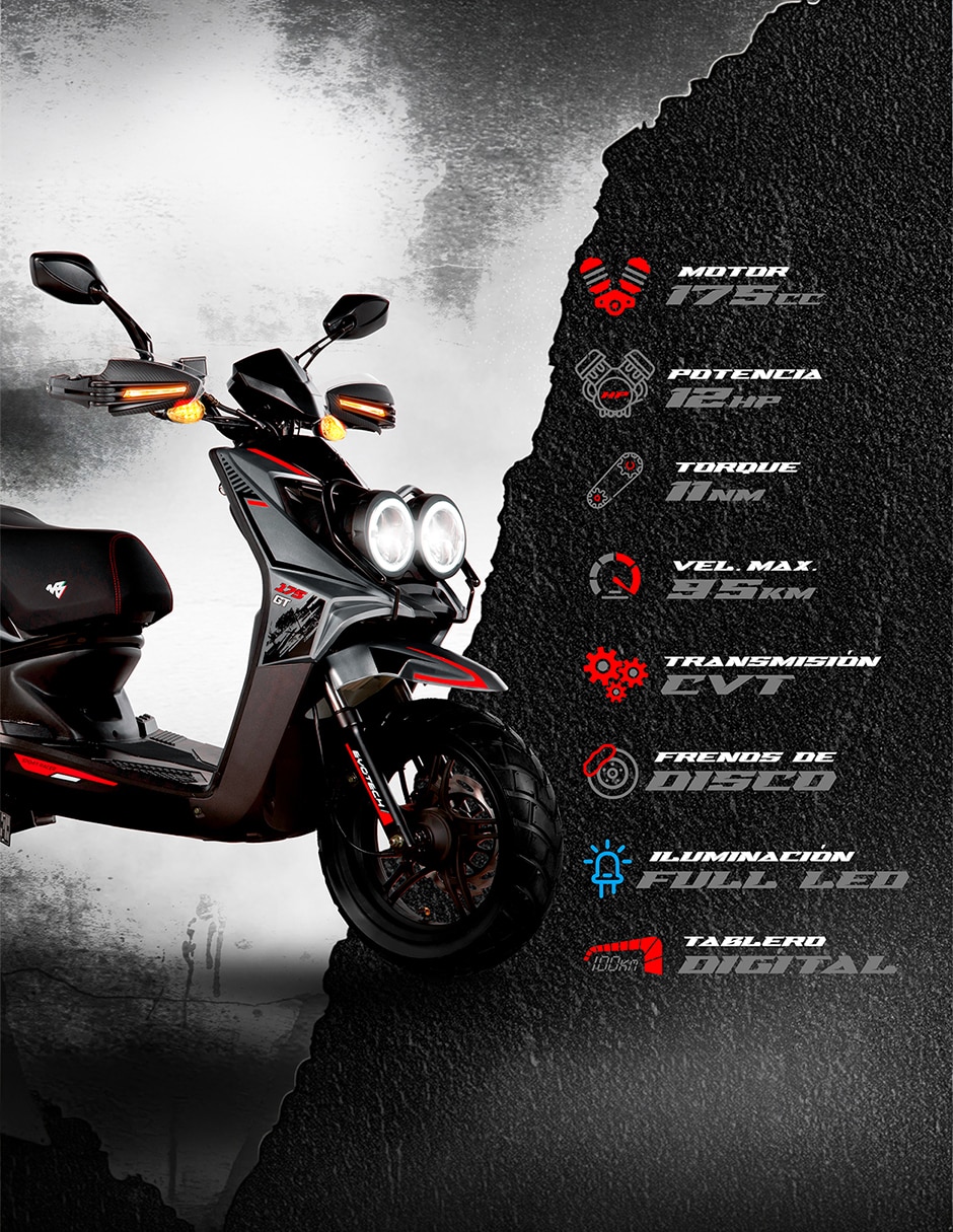 Motoneta RX 175 GT 2027 7