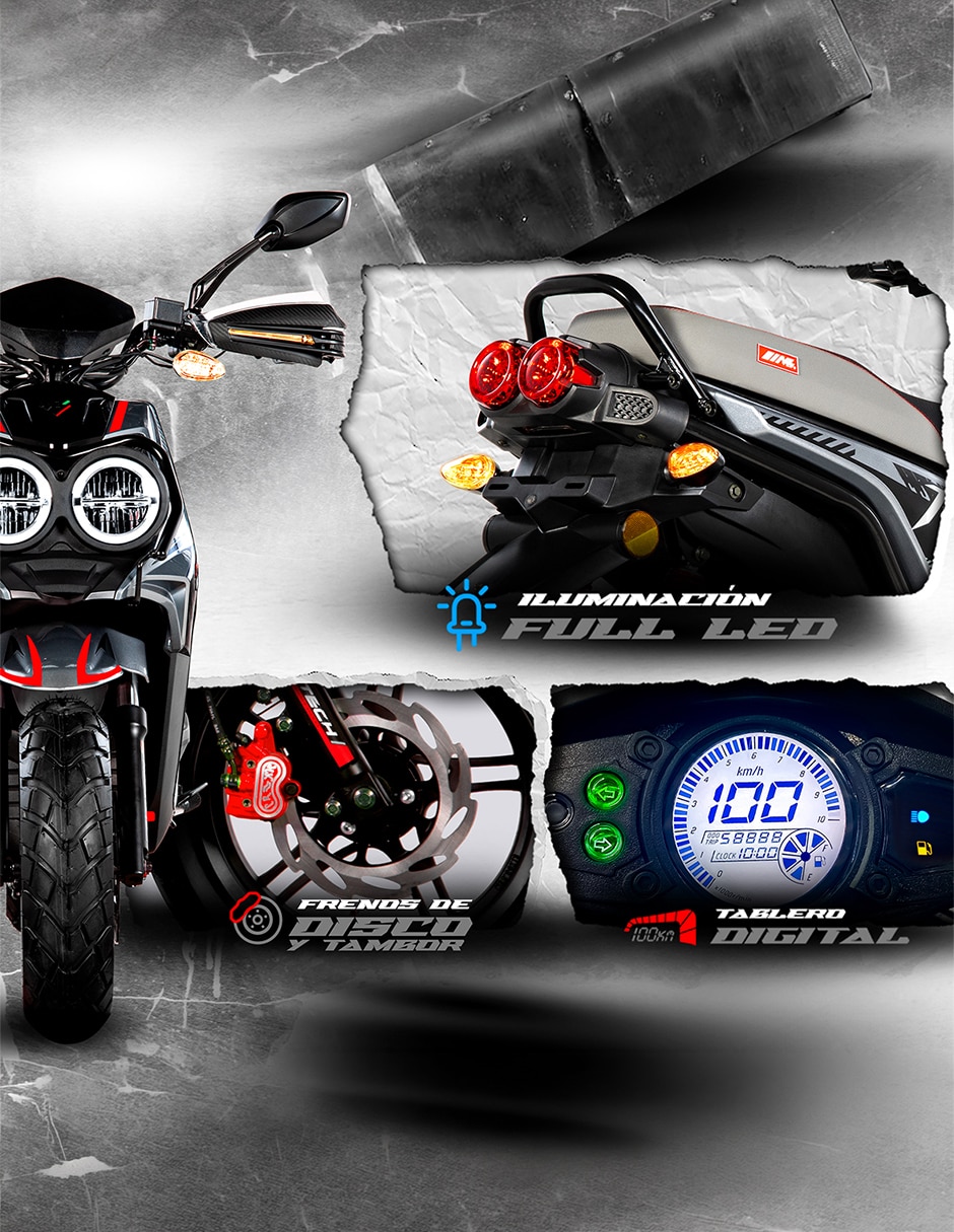 Motoneta RX 175 GT 2027 8