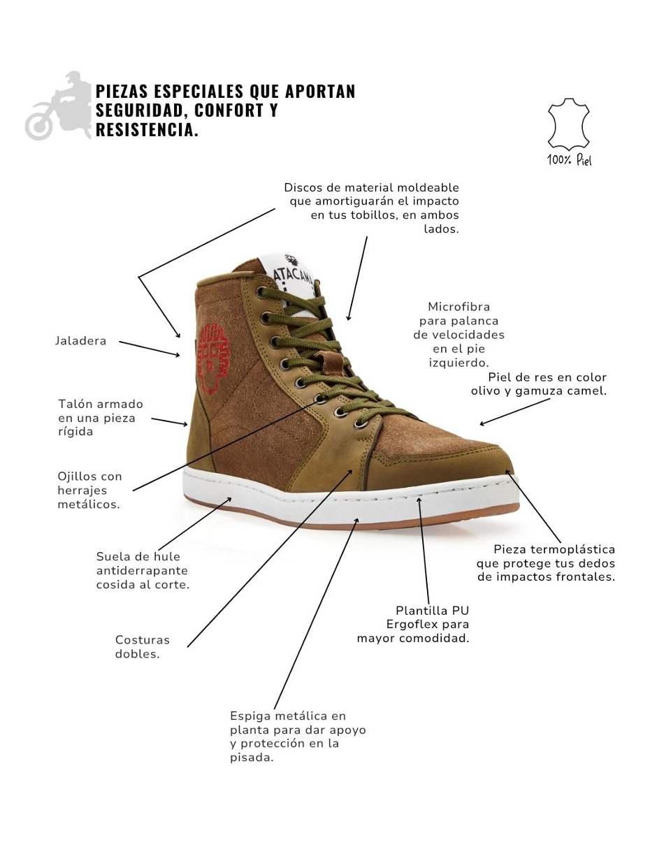 Bota de motorsport urban unisex 5