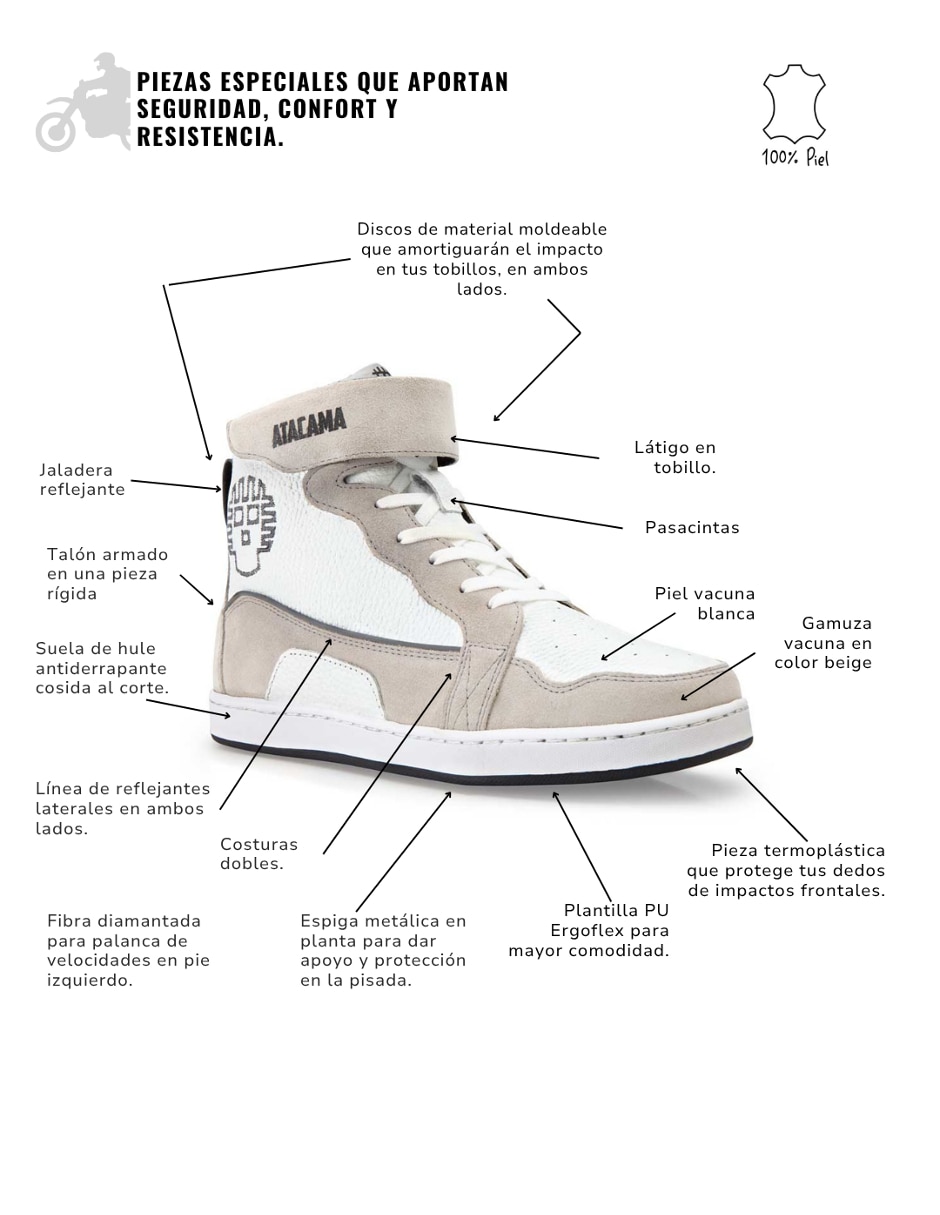 Bota de motorsport motosport unisex 5