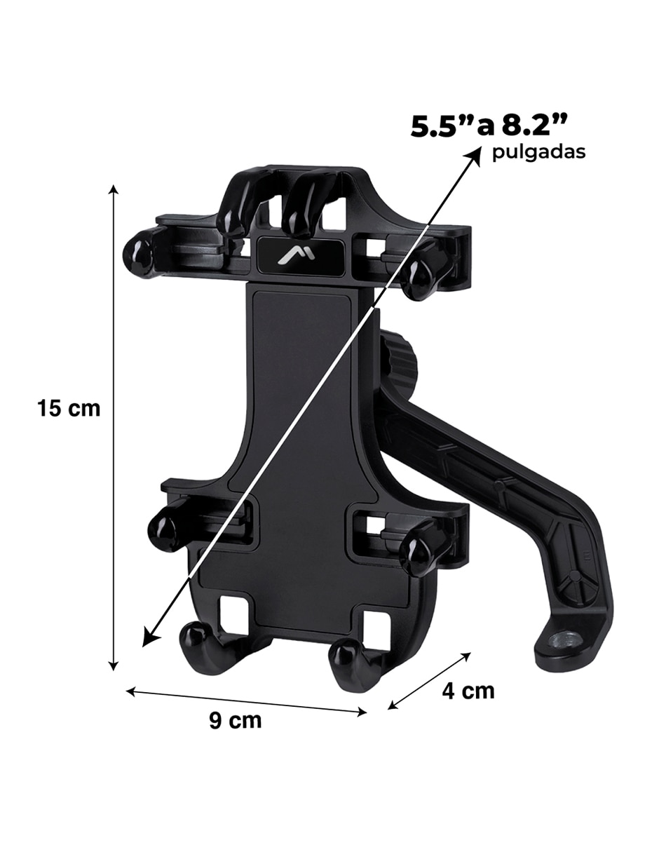 Porta celular portátil fijación ajustable 5
