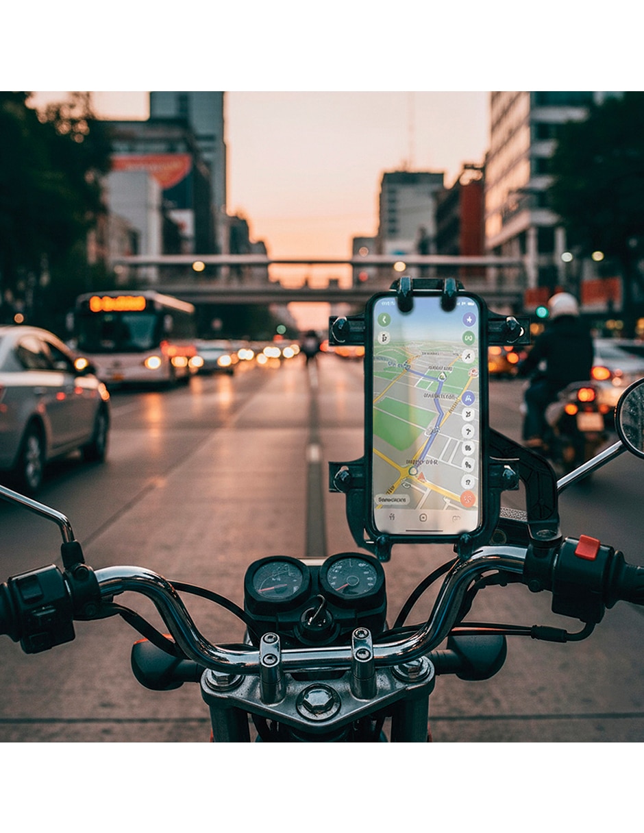 Porta celular portátil fijación ajustable