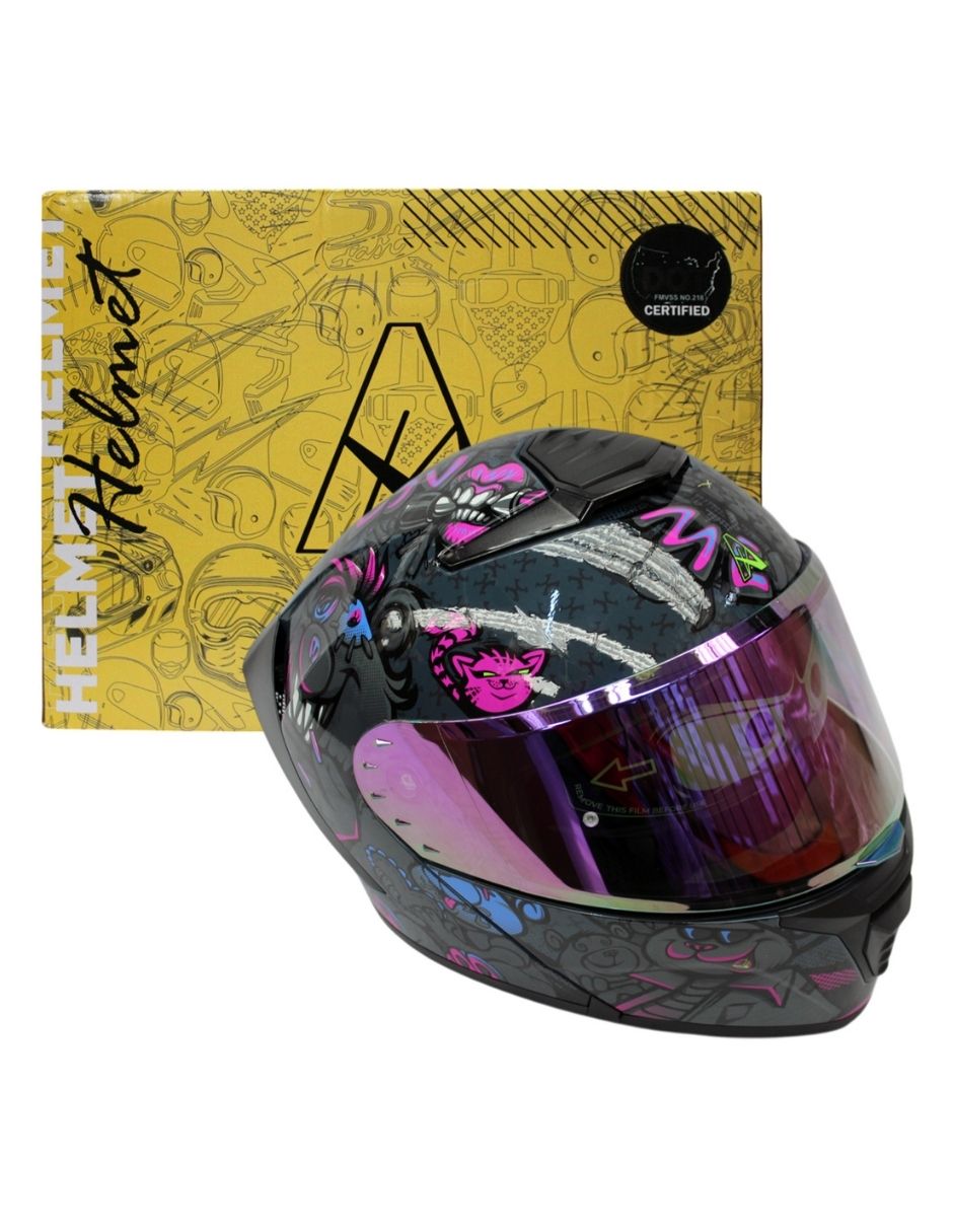 Casco Abatible para Motocicleta urbana ALESSIA para 4