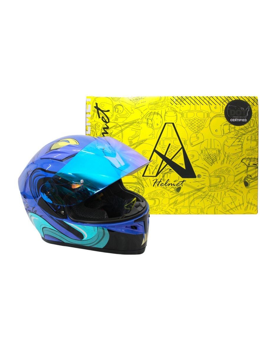 Casco Cerrado para Motocicleta urbana ALESSIA para 4