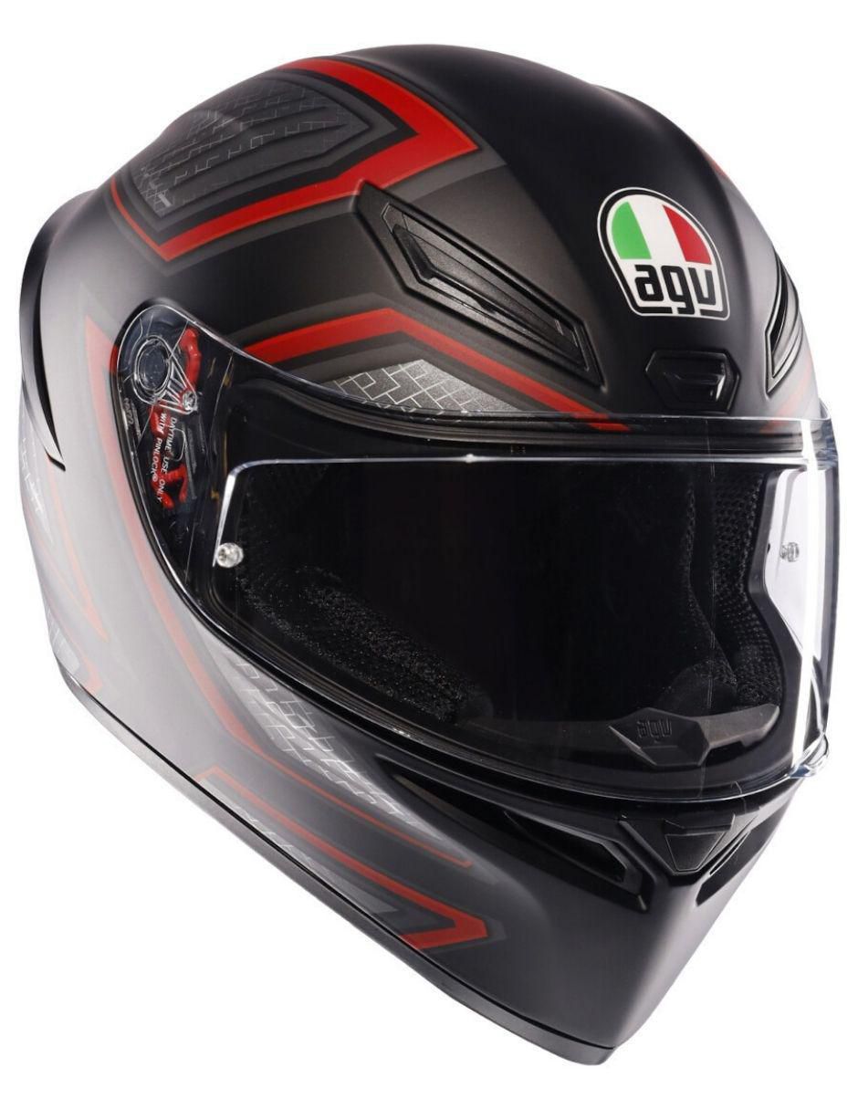 Casco cerrado para motorsport para hombre