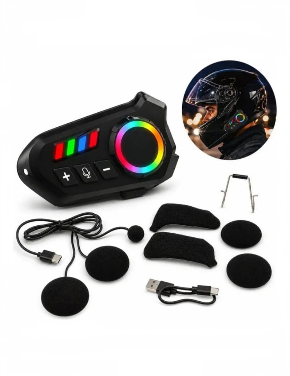 Intercomunicador Bluetooth casco motociclista Intercomunicador Bluetooth casco motociclista